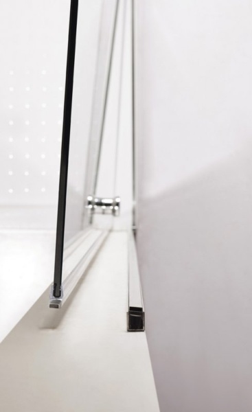 Душевая дверь Cezares Eco ECO-O-B-1-65-P-Cr 65 см стекла рифленые, профиль хром