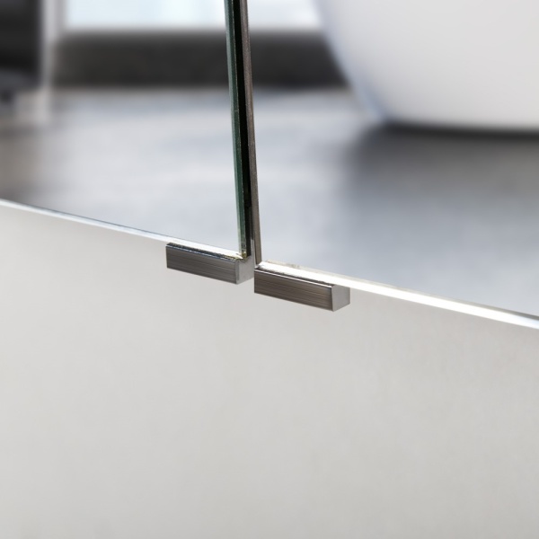 Зеркальный шкаф с подсветкой BelBagno  SPC-2A-DL-BL-900 90 см  сенсор