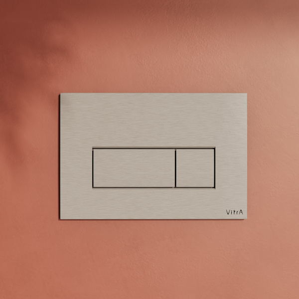 Кнопка смыва механическая VitrA Root Square 740-2395 цвет никель