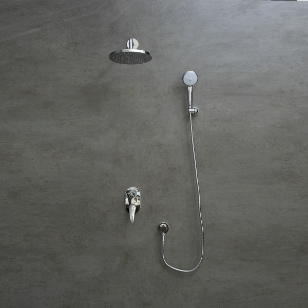 Душевая система со смесителем Lemark Linara LM0429C монтаж встраиваемая в стену без термостата хром