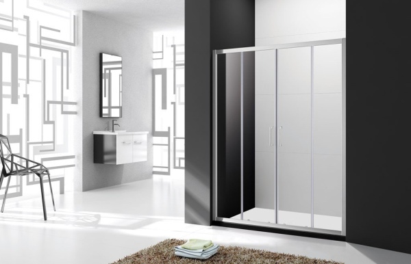 Душевая дверь Cezares Molveno MOLVENO-BF-2-170-C-Cr-IV 170 см стекла прозрачные, профиль хром