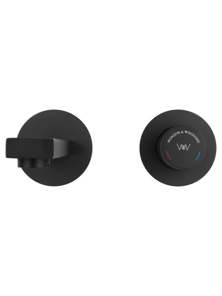 Смеситель для раковины Wonzon &amp; Woghand  WW-105-MB черный матовый