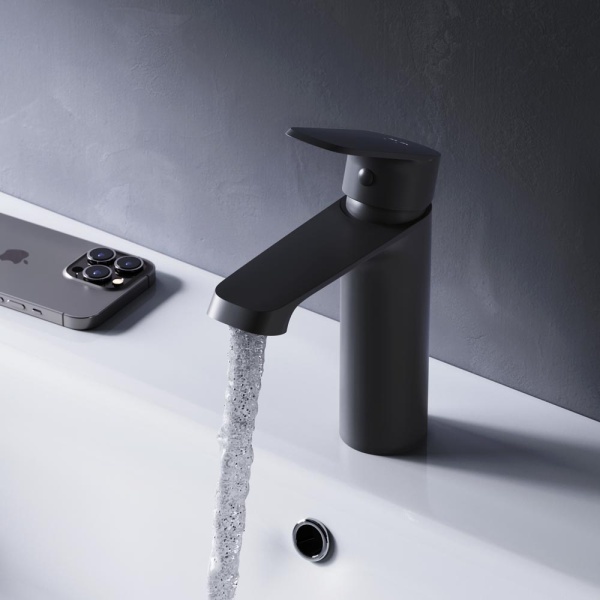 Смеситель для раковины Am.Pm Func F8F02122 черный матовый