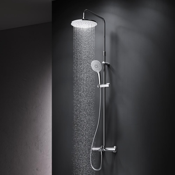 Душевая система со смесителем Am.Pm Spirit V2.0 F0770A510 монтаж настенная без термостата хром