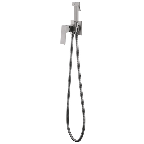 Гигиенический душ Abber Daheim AF8226SP встраиваемый в стену сатин