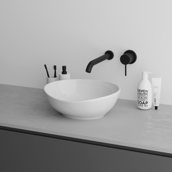 Раковина  овальная Grossman  GR-3018 фаянс цвет белый