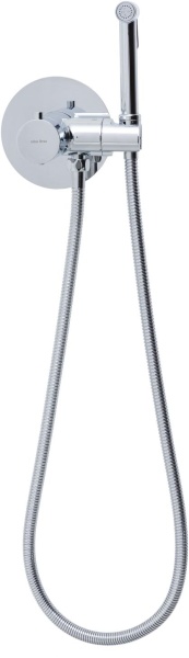 Гигиенический душ Allen Brau Thermo Rund 5.60001-00 встраиваемый в стену хром