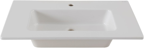 Раковина мебельная прямоугольная Allen Brau Fantasy 4.11025.20 керамика цвет белый