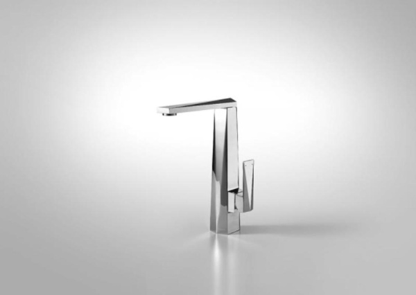 Смеситель для кухни Bravat Iceberg F776110C-2 без подключения к фильтру хром