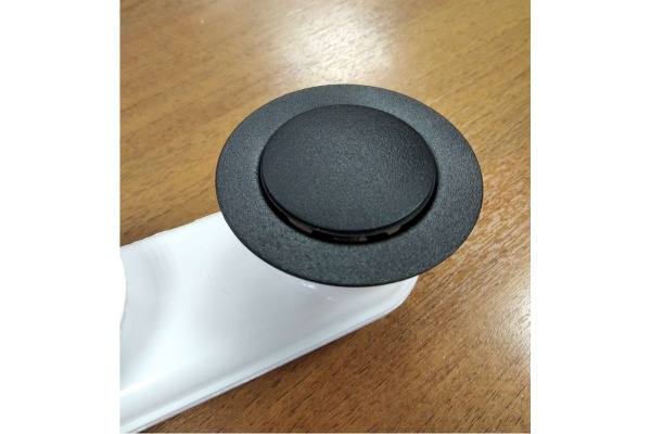 Слив перелив п/автомат Vega V55R 60см BLACK матовый