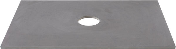 Столешница для ванной Allen Brau Reality 1.32022.G 71 см керамогранит, цвет серый