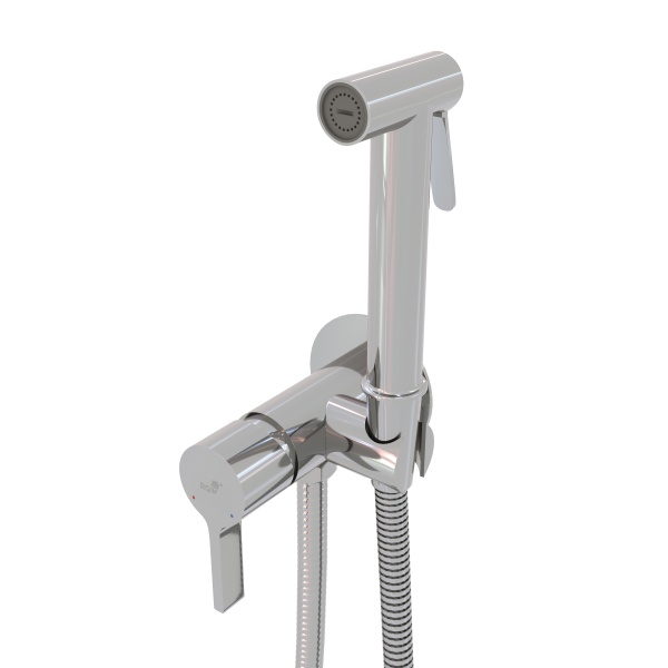 Гигиенический душ RGW Shower Panels 511408206-01 встраиваемый в стену хром