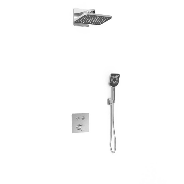 Душевая система со смесителем Vincea  VSFW-421I4CH монтаж встраиваемая в стену без термостата хром