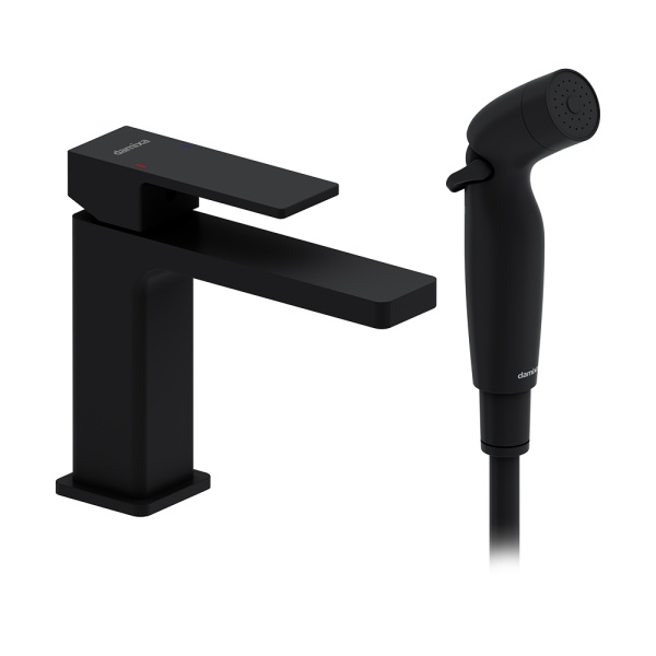 Смеситель для раковины Damixa Gala 530300300 черный матовый