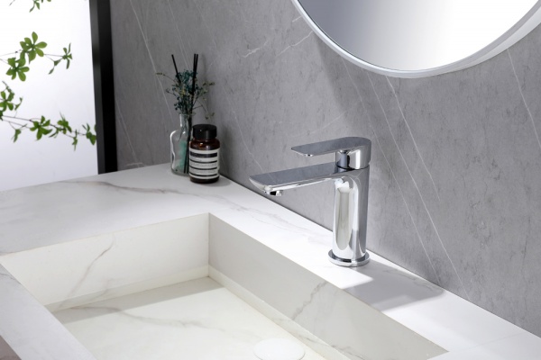 Смеситель для раковины Abber Weiss Insel AF8010 хром