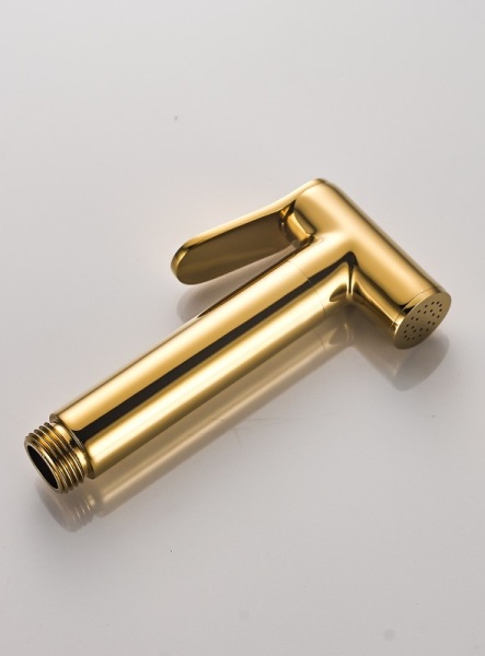 Гигиенический душ ALMAes Agata AL-877-08 встраиваемый в стену золото