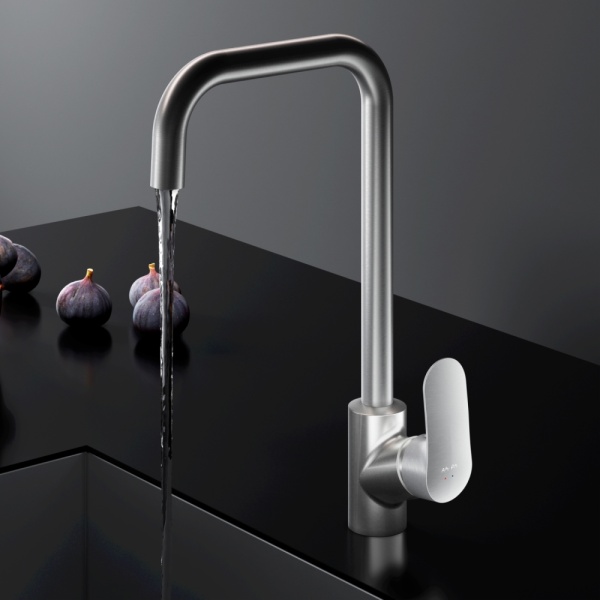 Смеситель для кухни Am.Pm Like F8006011 без подключения к фильтру сатин