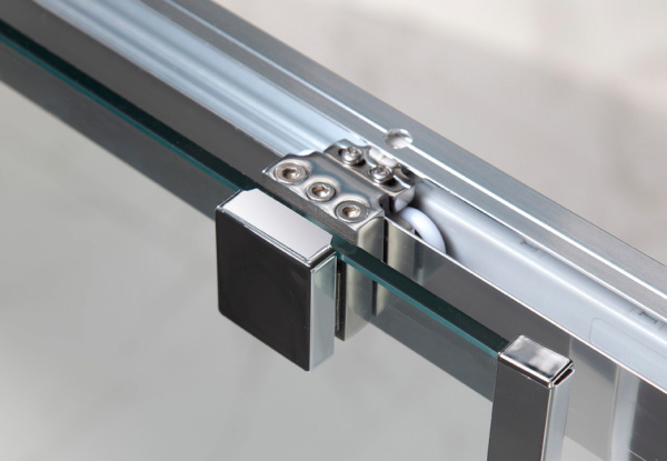 Душевая дверь Cezares Lux soft LUX-SOFT-W-BF-1-120-C-Cr-IV 122 см стекла прозрачные, профиль хром