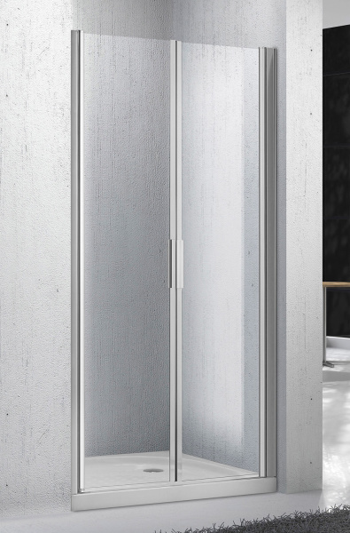 Душевая дверь BelBagno Sela SELA-B-2-70-C-Cr 70 см стекла прозрачные, профиль хром