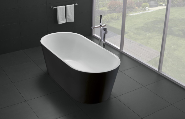 Акриловая ванна BelBagno  BB71-1700-NERO 170x80