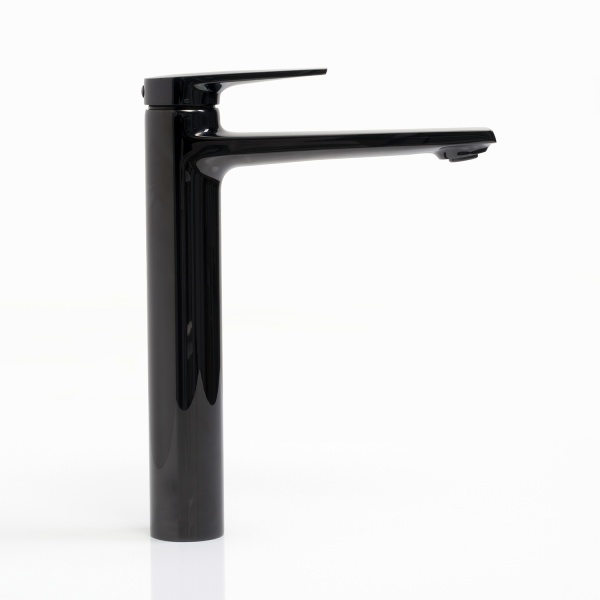 Смеситель для раковины Wasserkraft Glan 6603H черный глянцевый