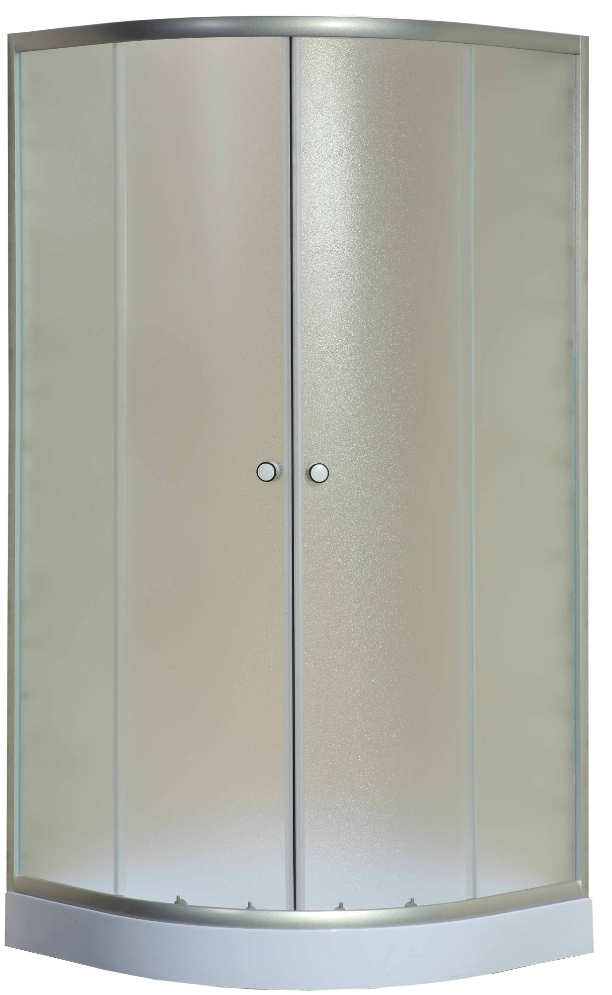 Душевой угол Niagara Eco NG-007-14 90x90 стекла матовые, профиль хром