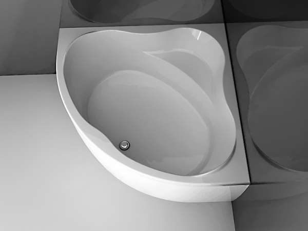 Акриловая ванна Aquanet Palau 205535 140x140