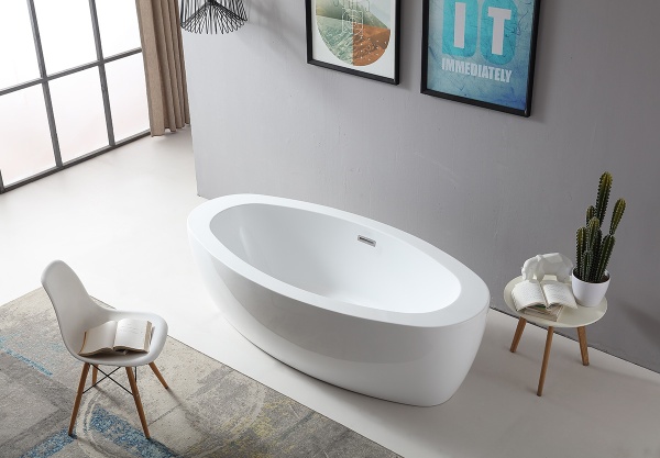 Акриловая ванна Abber  AB9206 185x90