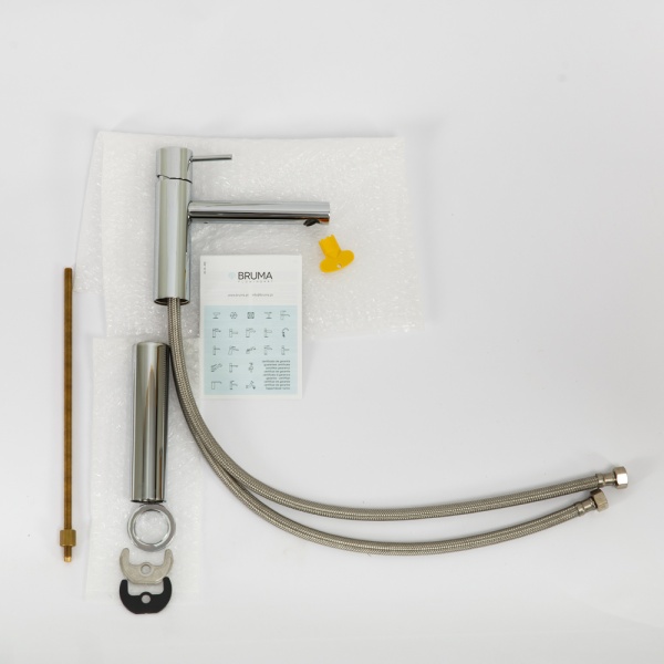 Смеситель для раковины Cezares Leaf LEAF-LC1-L-01-W0 хром