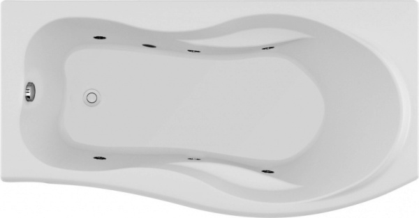 Акриловая ванна Aquanet Borneo 205284 170x89.8