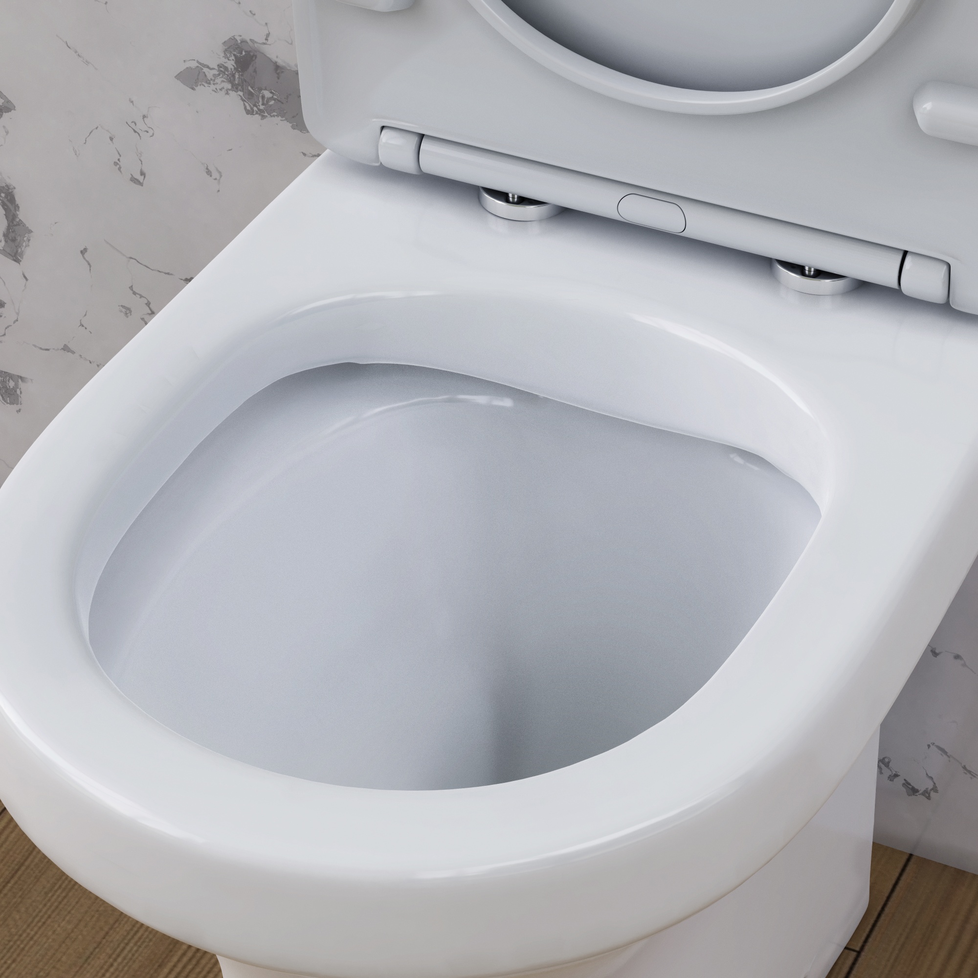 Унитаз напольный Damixa Skyline DX35C8600SC Rimless фарфор белый