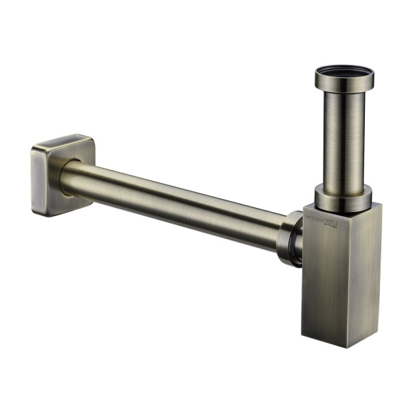 Сифон для раковины Wasserkraft Exter A096, латунь, латунь