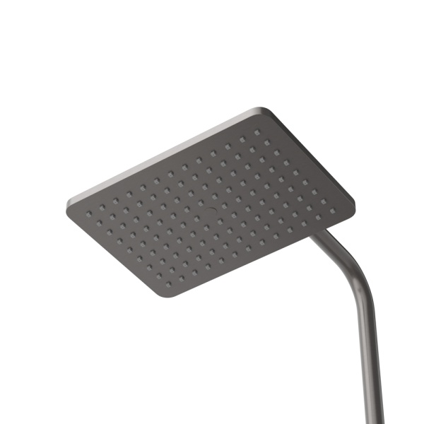 Душевая система со смесителем Cezares Slider SLIDER-CD-GM монтаж настенная без термостата оружейная сталь