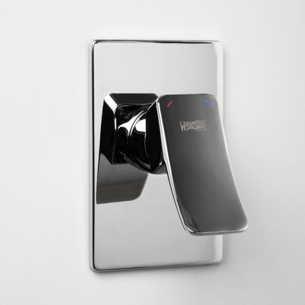 Гигиенический душ Wasserkraft Aller A106156 встраиваемый в стену хром