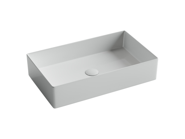 Раковина накладная прямоугольная Ceramica Nova Element CN6070 фарфор цвет белый