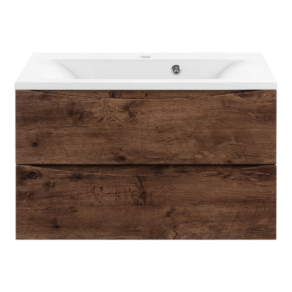 Тумба  подвесная Vincea Mia VMC-2MA750RW 75 см  2 ящика цвет R.Wood 