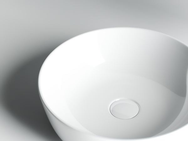 Раковина накладная круглая Ceramica Nova Element CN6013 фарфор цвет белый