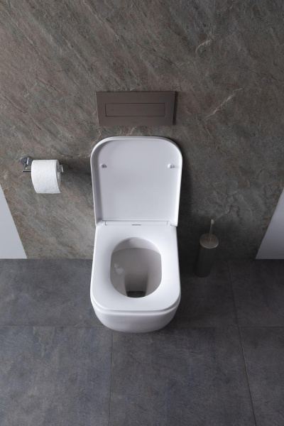 Унитаз подвесной Allen Brau Infinity 4.21003.20 каскадный керамика белый