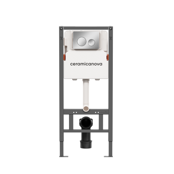 Инсталляция для подвесного унитаза Ceramica Nova Balance CN121001CH механическая