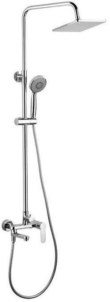 Душевая система со смесителем Aquanet Passion Passion S3 монтаж настенная без термостата хром