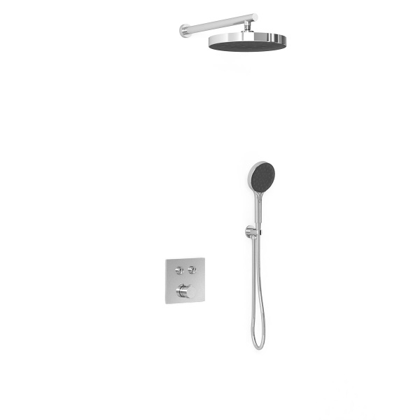 Душевая система со смесителем Vincea Inspire VSFW-4I212CH монтаж встраиваемая в стену без термостата хром