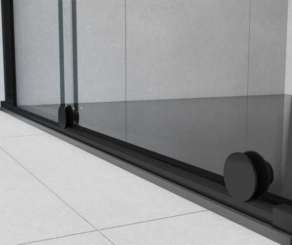 Душевая дверь Vincea Arno VPS-1A120CLB 120 см стекла прозрачные, профиль черный