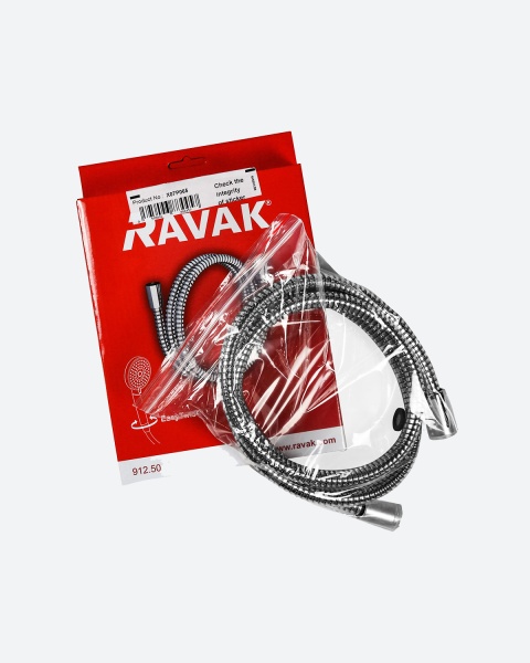 Шланг Ravak  X07P065 хром 