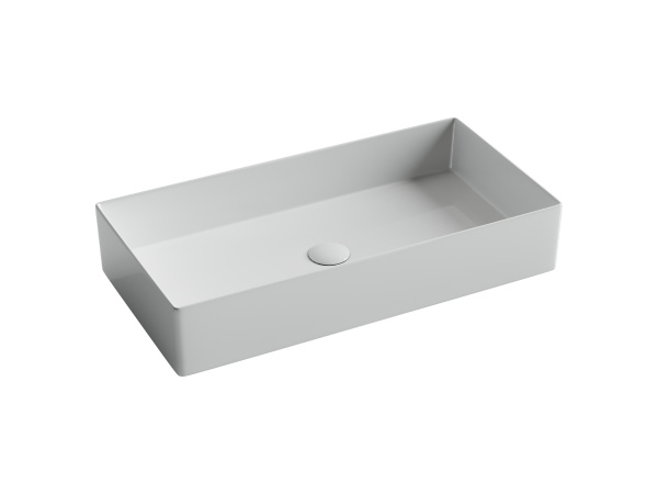 Раковина накладная прямоугольная Ceramica Nova Element CN6071 фарфор цвет белый