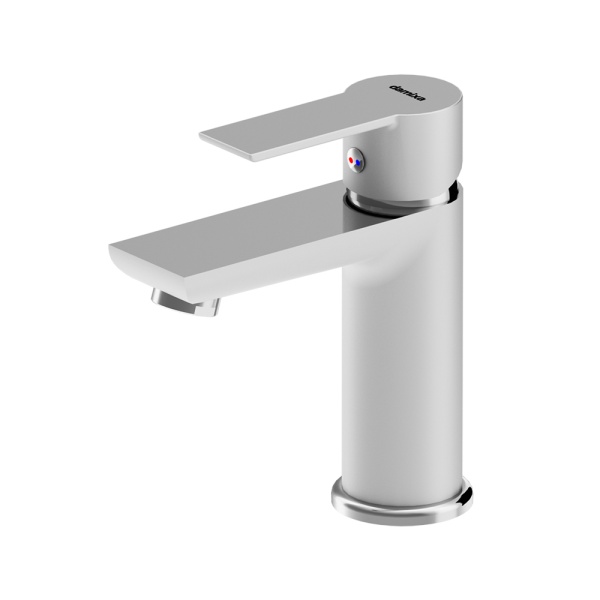 Смеситель для раковины Damixa Origin Elegance 840210000 хром/белый