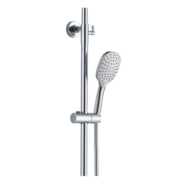 Душевая система со смесителем D&K Bayern Potsdam DA2143741B14 монтаж настенная с термостатом хром