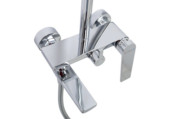 Душевая система со смесителем Cezares Comfort COMFORT-CVD-01 монтаж настенная без термостата хром