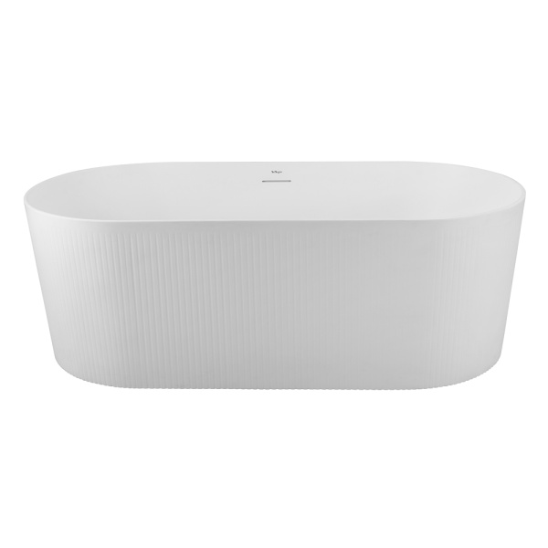 Акриловая ванна отдельностоящая BelBagno  BB411-1700-800-MATT 170x80 овальная цвет белый матовый