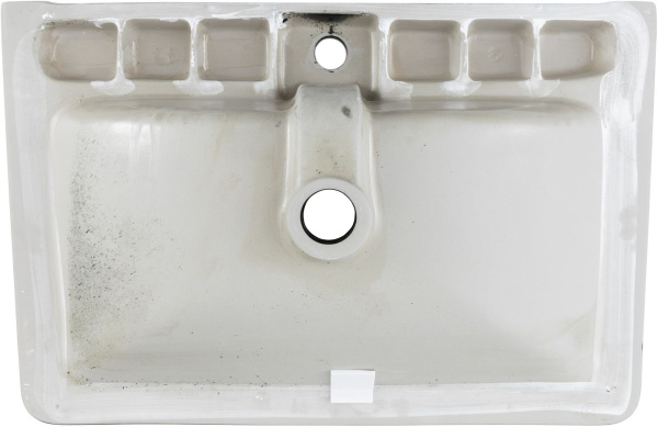 Раковина мебельная прямоугольная Aquanet Ирис 00329248 керамика цвет черный матовый