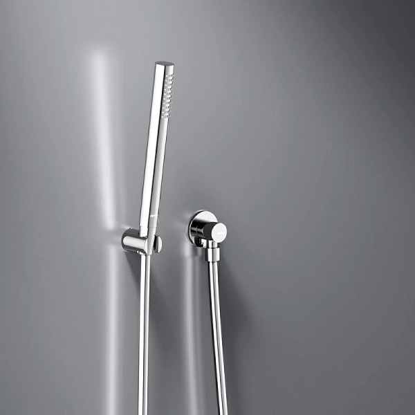 Душевая система со смесителем Damixa Scandinavian Pure 936510000 монтаж встраиваемая в стену без термостата хром